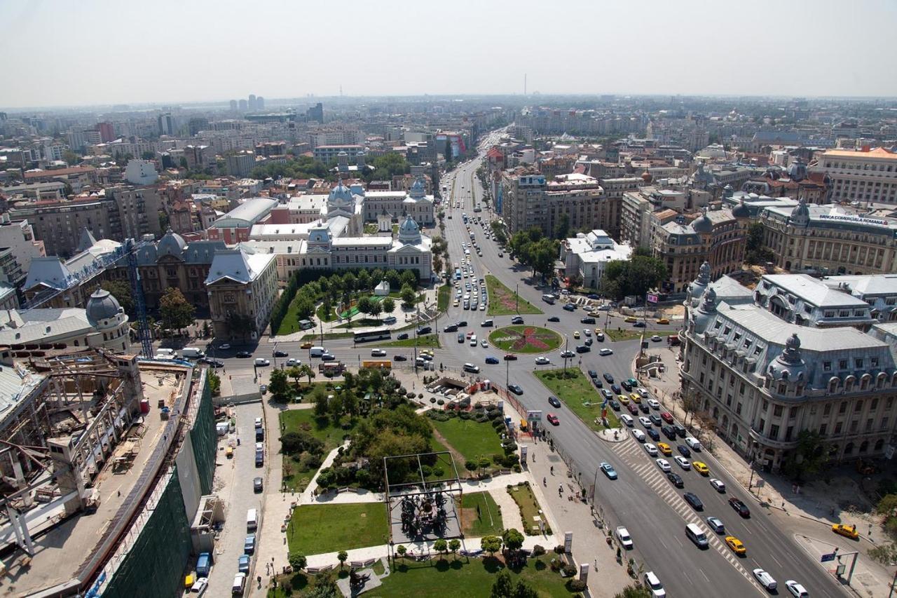 Anastasia Bratianu Apart 24B Beautiful View Self Check From 2 Pm Bukarest Kültér fotó